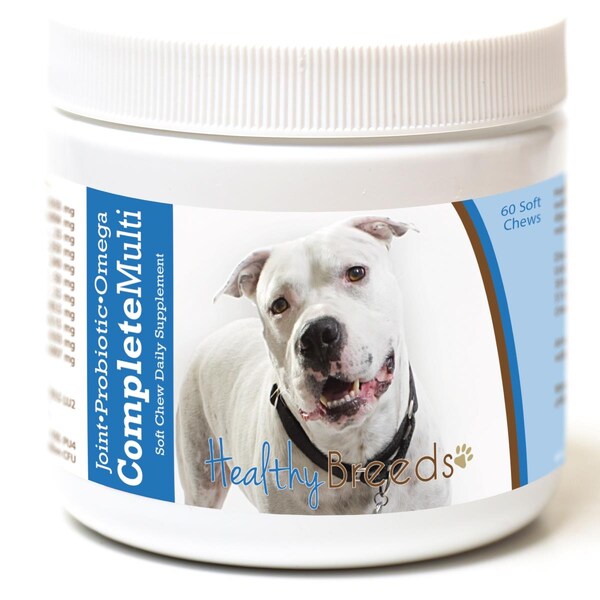 Healthy Breeds Pit Bull All in One Multivitamin Soft Chew, 60PK 192959008660 - main